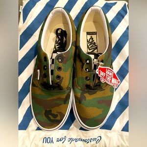 LAST CHANCE Custom Camo Checkered Vans